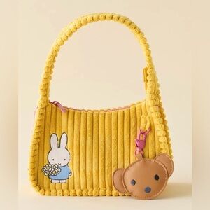 BNWT Whatever! Makes You Happy Miffy Corduroy Bag. Currently Sold Out!